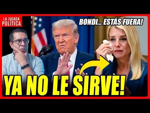 TRUMP SACRIFICA A PAM BONDI LA FISCAL DE LOS ESTADOS UNIDOS