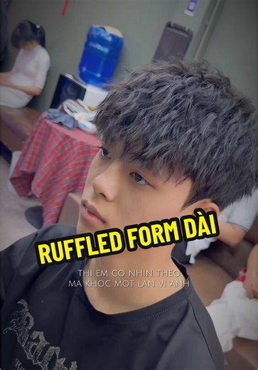 LAYER RUFFLED FORM DÀI🥰#CapCut #videoviral #tiktok #xuhuong #barber