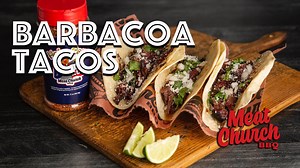 "Barbacoa Tacos: Smoked to Perfection, A BBQ Fiesta in Every Bite"