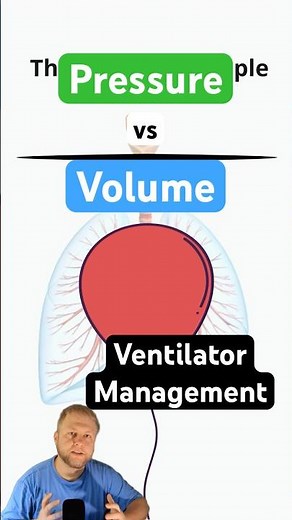 Pressure vs Volume – Vent Modes Explained with a Balloon #respiratorycare #ventilatorsettings