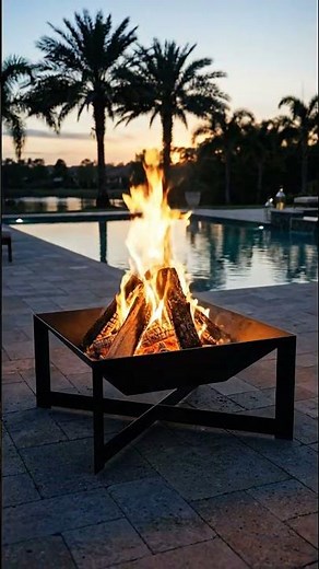 How to make a 23.6-Inch High Square Fire Pit | CNC Plasma & Laser Cut DXF Files 🔥