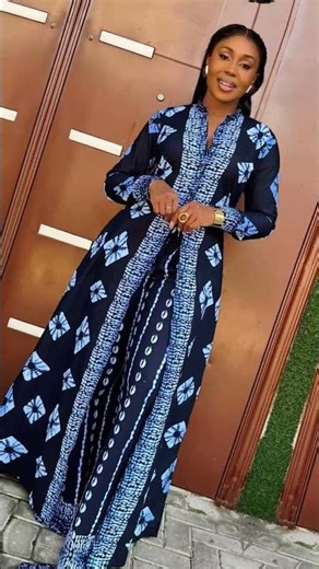 Gorgeous and Adorable African Styles | Long Gown #kitenge #africanfashion