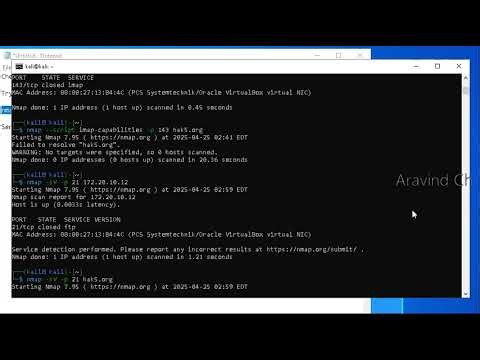 Lesson 316 Nmap Check FTP Server Software Version