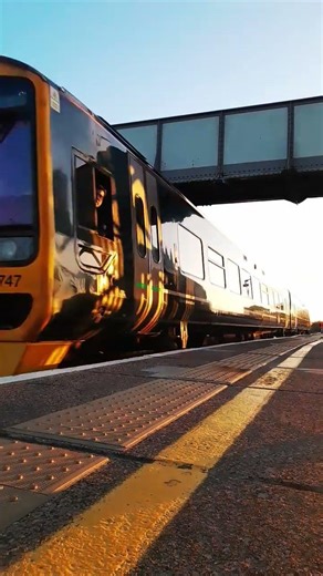 Rare class 158 departure
