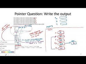 C++ Pointers Practice with Solution: How to Visualize and Solve Pointer Problems by Drawing Pictures