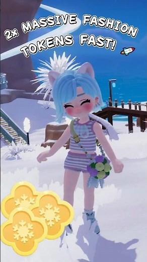The BEST Way to Farm Fashion Tokens! (2X Money Hack) 👗💰 #heartopia #heartopiatutorial
