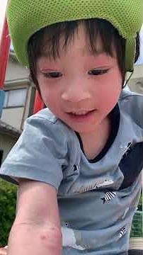 【脳性麻痺】一人で滑り台できるもん！#脳性麻痺 #低出生体重児 #gcu #nicu #発達障害 #発達ゆっくりさん #発達障害子育て #子育て #療育手帳〇B #療育 #中度知的障害
