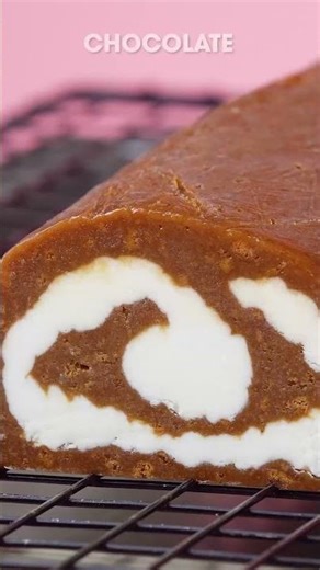 Easy Homemade Caramel Swiss Roll Dessert Ideas ✨ #shorts #satisfying #cake #dessert #homemade