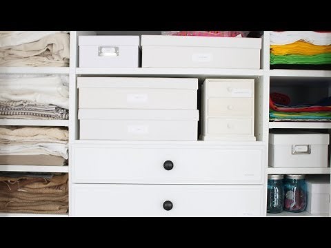 Custom Craft Closet: Installation