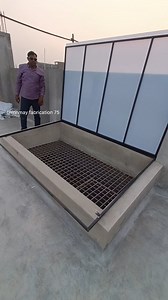 68K views · 9.8K reactions | Roof Ventilation | Sunlight | Rain Protection | Lighting Roof design | polycarbonate sheet install | Chinnmay Fabrication | Facebook