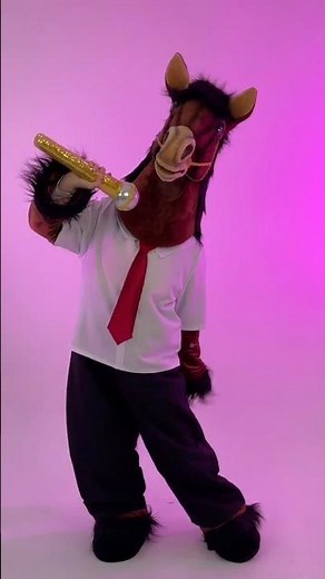 Horse in Coat Mascot Costume 🐴✨ | Character for Events