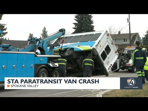 STA paratransit van crash