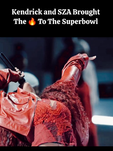 Kendrick Lamar and SZA Ignite Super Bowl 2025 Performance
