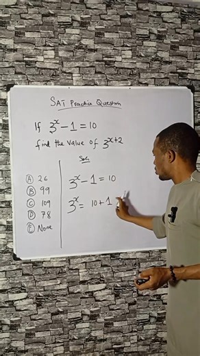23K views · 393 reactions | Powerful SAT Practice Question You may Subscribe to my YouTube channel for more at:  Online Science Academy Get the L!nk on my bio | Science Academy | Facebook