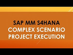 sap mm s4hana complex scenario | sap mm packing handling unit management | serial numbers sap mm