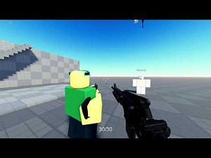 Roblox Studio Unfinished Gun System with BHOPPING!!