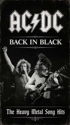 ACDC - Back In Black #legends #classicsongs #oldies #80smusic #rockballads #lyrics