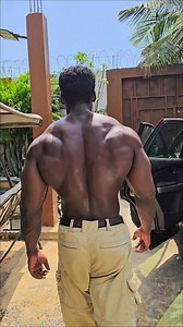 Home gym vibes on a Saturday… back day doesn’t wait 💥 If you got your sessions in this week, you’re part of the disciplined few. I’m on a big back workout today, what’s on your schedule? #bodybuilding #bodytransformation #bodybuildingmotivation | Amouzou Caleb