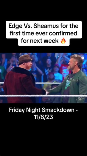 Edge & Sheamus Clash in Historic First Time Ever Match