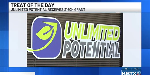 Treat of the Day: Unlimited Potential received $160K grant for transitional living program