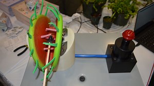 Venus flytrap robot built by Rutgers students