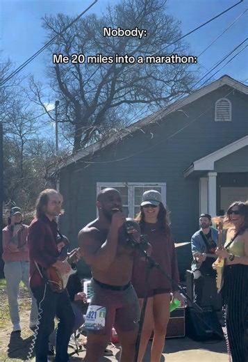 Safe to say I had a ball at the Austin Marathon today 😂 #austinmarathon