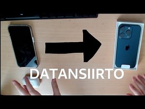 Datan siirto iPhonesta uuteen - kuinka se tehdään?
