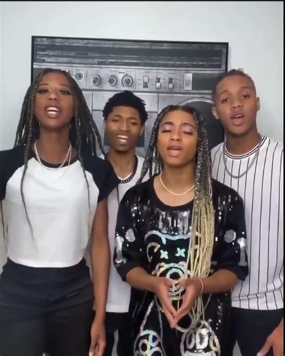 Freedom . Four Washington #cover #song Beyoncé. Kendrick Lamar #rnb #freedom #acapella #siblings ♥️