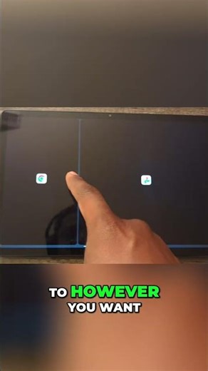 Lenovo Tablet Split Screen: Easy Tutorial! #shorts