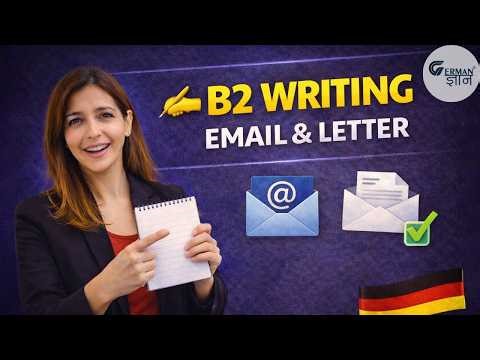 The Exact B2 German Email Structure That Passes Exams