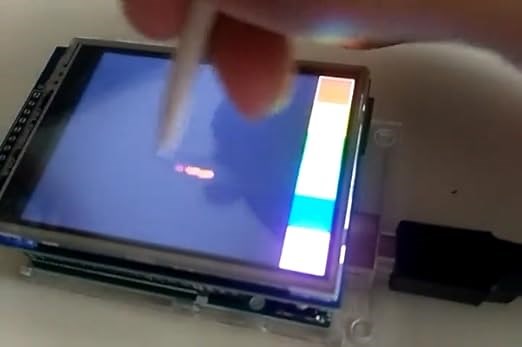 kuman 3.5\" screen, easy to install,storage box,clear display