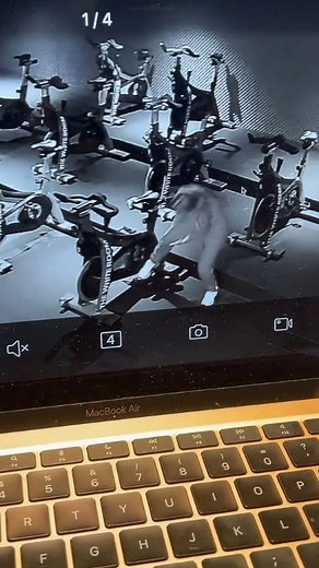 😱😱😱 #Scary #cardio #bicycle #workout #heart #broke | Exercisebyjamesforjame