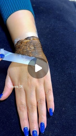 Saliha Khawaja | Easy quick just few steps using henna hacks and tricks- create a lovely non traditional design DIY ♥️♥️♥️♥️♥️ | Instagram