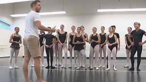 Derek Hough makes surprise appearance at Nevada Ballet Theatre class in Las Vegas