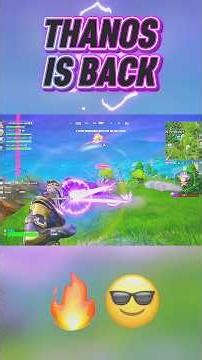 Thanos infinity￼ Gauntlet is back in Fortnite 2026!