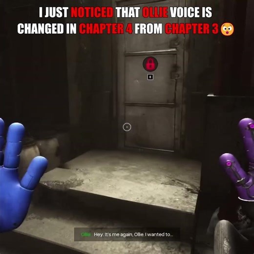 Ollie Voice Is Changed😯- Poppy Playtime 4