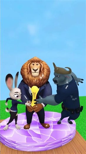 Judy and Bogo's Race: the Power of Friendship #zootopia2