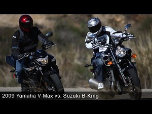 2008 Suzuki B-King vs 2009 Star VMAX