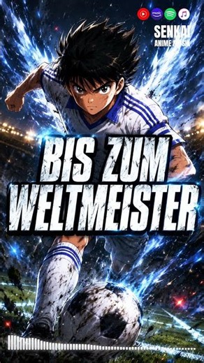 BIS ZUM WELTMEISTER - Tsubasa Ozora | SENKAI (Captain Tsubasa Anime Song) #Shorts