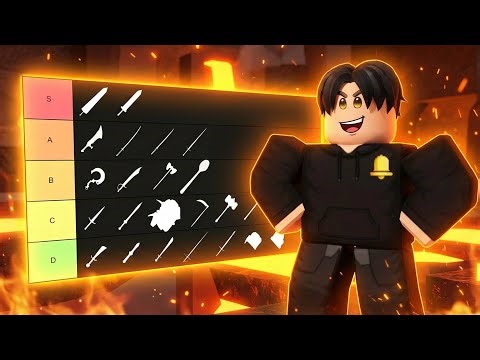 Roblox The Forge BEST Weapons Tier List (Every Weapon Ranked)