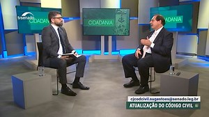 O Código Civil completou 20 anos. É fruto de projeto enviado ao Congresso em 1975. Uma comissão de juristas no Senado elabora proposta de atualização. Presidente da comissão, ministro do Superior Tribunal de Justiça Luís Felipe Salomão, diz que é preciso ampliar o conceito de família e regular as relações digitais para modernizar a legislação. "O Código Civil é o código da nossa vida em sociedade." Não perca, é nesta terça às 19h30 no Canal 180 da Brisanet. Esta é uma parceria com a TV Senado. #