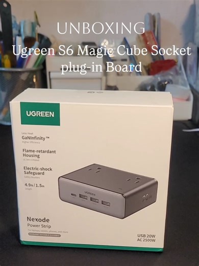 รีวิวปลั๊กไฟ Ugreen มัลติฟังก์ชั่นสำหรับคอมพิวเตอร์