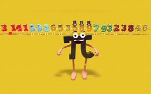 The Pi Song π等于多少 帕之歌 学习数字的规律 儿童少儿早教英语数学启蒙教育