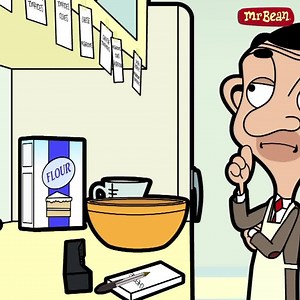 3.1M views · 10K reactions | Making Teddy Shaped PIZZA?!  | Mr Bean: The Animated Series | Facebook