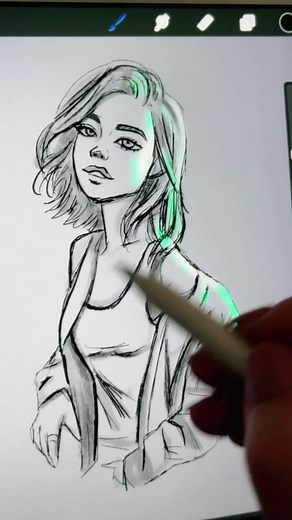 To to look like you know how to draw: Line Weight. #art #draw #tutorial