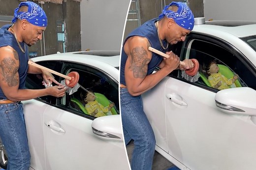 Viral video shows man opening car window with plunger: ‘Bro just taught me how to rob a car’
