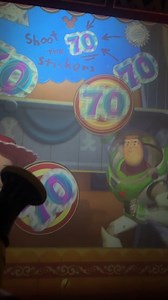 8.1K views · 71 reactions | There are special higher-value targets in Toy Story Midway Mania for Disneyland's 70th anniversary!! This is the time to get your highest score yet on this ride. | Mickey Visit Secrets | Facebook