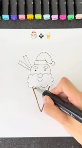 🎅🏻 🍦= ❓ | Art Paint