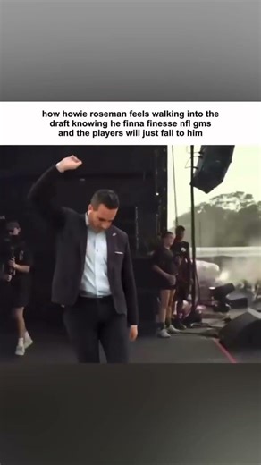 This how Howie Roseman pulled up at the 2026 NFL Draft🏈 #Yessss #letsGoBirds 🦅💚