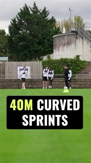 Training your curved speed (85% of total game sprints are curved) is vital for improved on-field performance ⚽️ Ben's max speed was 34.95 km/h and only hit 28.83 km/h on the curved sprint so you're rarely going to go flat out on a run like that, but you'll do it several times during a match ⬆️ This drills plus much more all on the STATSports Academy App today 📲 #football #fitness #drills #maxspeed #elite